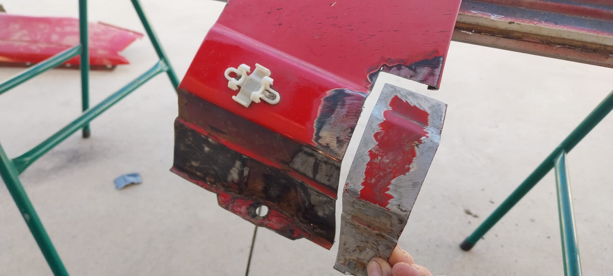 Trabajos realizados en la restauración